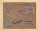 1er Vol Paris Berlin - 1-6-1926 - Recommande Bourget Aviation - 1927-1959 Cartas & Documentos