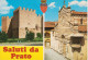 PRATO - VEDUTINE MULTIVUES - STEMMA COMUNALE - VIAGGIATA - Prato