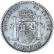 Espagne-Alphonse XIII 5 Pesetas 1891 Madrid - Autres & Non Classés