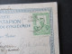 Griechenland 1905 PK Paysan De Corfu / Korfu Nach Constantinople Gesendet / Poste Restante Vermerk - Cartas & Documentos