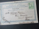 Griechenland 1905 PK Paysan De Corfu / Korfu Nach Constantinople Gesendet / Poste Restante Vermerk - Brieven En Documenten
