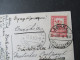 Griechenland 1910 Echtfoto PK Colonnes Du Parthenon Nach Roma Weitergeleitet An Das Deutsche Postamt In Constantiople - Covers & Documents
