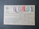 Griechenland 1926 GA Feldpostkarte Aus Der Heimat P1 Mit 4x Zusatzfrankatur Nach Dresden Blasewitz Gesendet - Postal Stationery