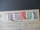 Griechenland 1926 GA Feldpostkarte Aus Der Heimat P1 Mit 4x Zusatzfrankatur Nach Dresden Blasewitz Gesendet - Postal Stationery