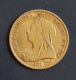 Great Britain 1894 - Queen Victoria Half Sovereign 22ct Gold Coin - 1/2 Sovereign