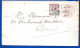 2395. U.K.1896 1d UPRATED STATIONERY TO FRANCE - Cartas & Documentos
