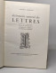 Dictionnaire Universel Des Lettres - Dictionnaires