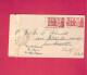 Lettre De 1942 Pour Les USA EUAN - YT N° 128 X 2 - Exposition Internationale De New-York - Cartas & Documentos