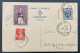 Heraldieke Leeuw 50c - Opdruk Elektrische Machine / Timbreuse Électrique Met Bijfrankering 65c - Postkarten 1934-1951