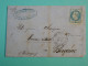 DH16 FRANCE  BELLE  LETTRE 1867 STE FOIX A BERGERAC   + +NAPOLEON   N°29 +AFF. INTERESSANT+++ - 1849-1876: Classic Period