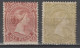 AFRIQUE DU SUD / TRANSVAAL - 1878 - YVERT N°62+64 * MH - COTE = 65 EUR - Transvaal (1870-1909)
