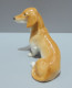 Delcampe - -ANCIENNE STATUETTE CHIEN TECKEL En PORCELAINE AUSTRIA WIEN COLLECTION VITRINE   E - Andere & Zonder Classificatie