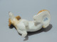 Delcampe - -ANCIENNE STATUETTE CHIEN TECKEL En PORCELAINE AUSTRIA WIEN COLLECTION VITRINE   E - Other & Unclassified