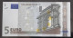 1 X 5€ Euro Duisenberg P009H1 X12497937725 - UNC - 5 Euro