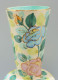 Delcampe - -GRAND VASE CERAMIQUE VALLAURIS VINTAGE Décor De FLEURS ROSES DORURES  42,8 Cm    E - Vallauris (FRA)