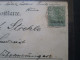 Chine Tientsin Franzosische Strasse  Cpa Timbrée Reichpost Cachet - Chine