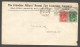 1915 Canadian Miller's Fire Insurance Advertising Cover 3c Admirals Hamilton Ontario - Postal History