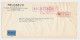 Rare Registered Meter Cover Shanghai China 1959 - Brieven En Documenten