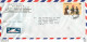 Lettre Cover Chine China University Iowa Tsing Hua - Storia Postale