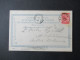 1906 AK Corfou Ponticonissi / Corfu Stp. Kepkypa Und Ank. K1 Weissensulz Und Ra1 * Neudorf (Weissensulz)* Postablage Stp - Storia Postale