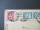 1932 Ganzsache P 38 Mit 3x Zusatzfrankatur Als Auslands PK Athen Poste Restante - Schloss Biebersteim Lietzschule - Briefe U. Dokumente