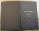 Old English Language Book, Hydrographical Tables, Martin Knudsen, Copenhagen/London 1901 - Scienze Della Terra