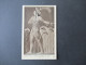 1938 Crete / Kreta PK Le Prince Aux Fleurs De Lis. Relief Peint. Ins Deutsche Reich Gesendet / 2x Violetter Stempel - Storia Postale