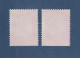 1536 De 1967/69 - 2 Timbres Avec Une Physionomie Et Teinte Différente - Type Marianne De Cheffer - 30c. Lilas - 2 Scan - Used Stamps