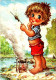 Michel Thomas La Belle Brochette Camping Enfant Child Bambino 子供 - C/100 - N°73 - TB.Etat - Thomas