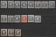 Lot De 17 Petits Montenez Perforés - 1909-34