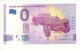 Billet Touristique 0 Euro - MUSEE NATIONALE DE L'AUTOMOBILE - UEAP - 2022-3 -  N° 556 - Altri & Non Classificati