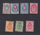 Finland 1891-2 Russian Type Dot In Circle Selection MH CV$109 15876 - Unused Stamps