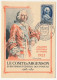 FRANCE => MARSEILLE - Carte Officielle "Journée Du Timbre" 1953 Timbre 12F + 3F Comte D'Argenson - Briefe U. Dokumente
