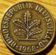 Germany - 1968 - KM 108 - 10 Pfennig - Mintmark "F" - Stuttgart - VF - Look Scans - 10 Pfennig