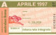 ABBONAMENTO AUTOBUS METRO ROMA ATAC APRILE 1997 (MK101 - Europe
