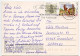 Cyprus 1998 Postcard Kalopanayiotis - Ayios Ioannis Lambadistis Church; 25c. WWF - Ram & 1c. Postal Tax Stamps - Chypre