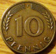 Germany - 1969 - KM 108 - 10 Pfennig - Mintmark "F" - Stuttgart - VF - Look Scans - 10 Pfennig