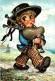 Michel Thomas J'Aime La Bretagne Cornemuse Bagpipes Enfant Child Bambino 子供 - F 5 - En B.Etat - Thomas