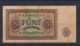 EAST GERMANY - 1948 5 Mark Circulated Banknote - 5 Mark