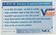 GERMANY - V-WAY, NEC Demo Card - Andere & Zonder Classificatie