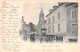 SEPTEUIL (Yvelines) - Place De L'Eglise - Diligence - Précurseur Voyagé 1903 (2 Scans) Renée Marotte à Egligny - Septeuil