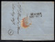 THURN UND TAXIS - HANAU - TOUR ET TAXIS /  1867 Mi # 40 -  3 S. GR. AUF FALTBRIEF NACH MÜNCHEN (ref 6480) - Cartas & Documentos