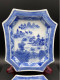 Delcampe - 2x Coupelles Palais Impérial Blanc Bleu  Porcelaine Chinoise 1895-1900 #240004 - Art Asiatique