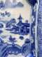 Delcampe - 2x Coupelles Palais Impérial Blanc Bleu  Porcelaine Chinoise 1895-1900 #240004 - Asiatische Kunst