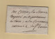 Paris (encadré 30mm En Rouge) Sur Avis Imprimé Des Postes Pour Retrait D Une Lettre - 1793 - Rare - 1701-1800: Precursors XVIII