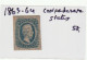 United States Of America 1863 -64 Confederate States Mint Stamps - 1861-65 Stati Confederati