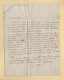 Postes Corps Legislatif - 1807 - Lettre Signee Jérôme Reynaud De Bologne De Lascours évoquant L'Empire - 1801-1848: Precursors XIX