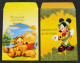Malaysia Deepavali Walt Disney Mickey Mouse Winnie The Pooh Animation Cartoon Angpao Diwali (money Packet) - Nieuwjaar