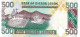 SIERRA LEONE 500 LEONE GREEN MAN FRONT SHIP BACK DATED 01-03-2003 UNC P.? READ DESCRIPTION - Sierra Leona