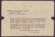 Judaica Jewish Letter Paper Beograd Serbia 1951 - Judaika Judaisme - Joodse Geloof